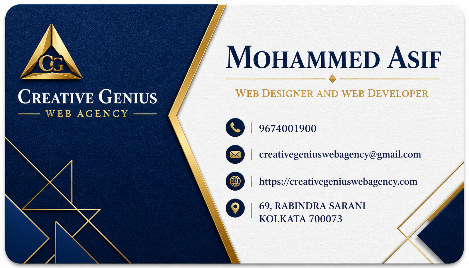 business visiting card